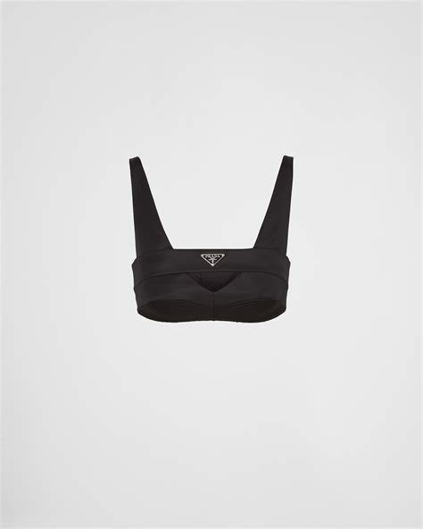 prada sports bra|Prada bralette.